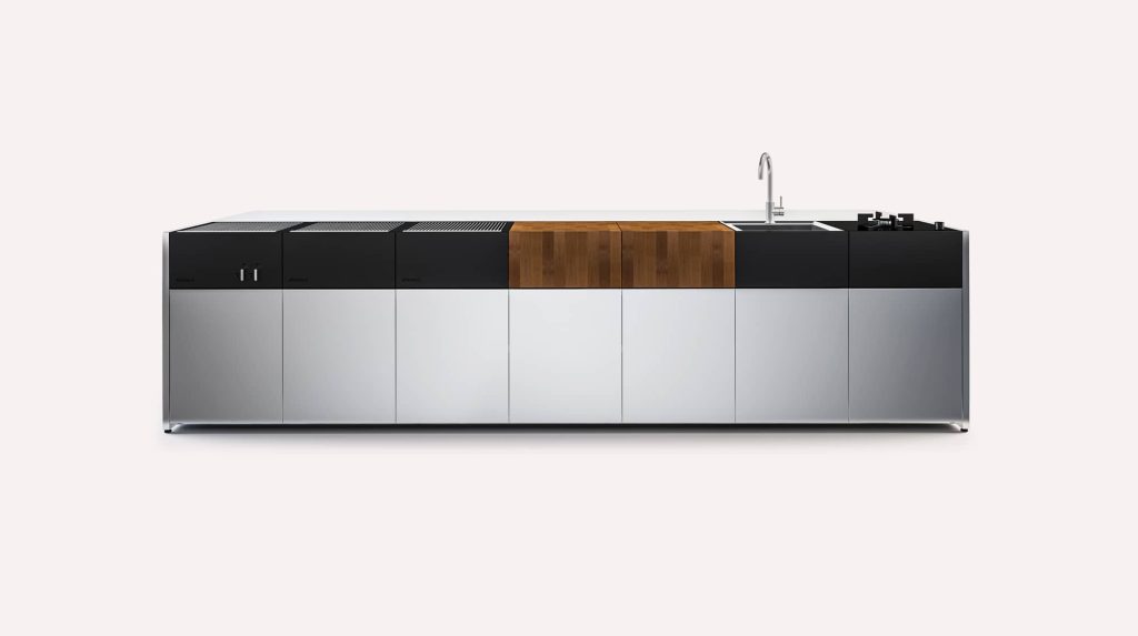 cuisine exterieure inox